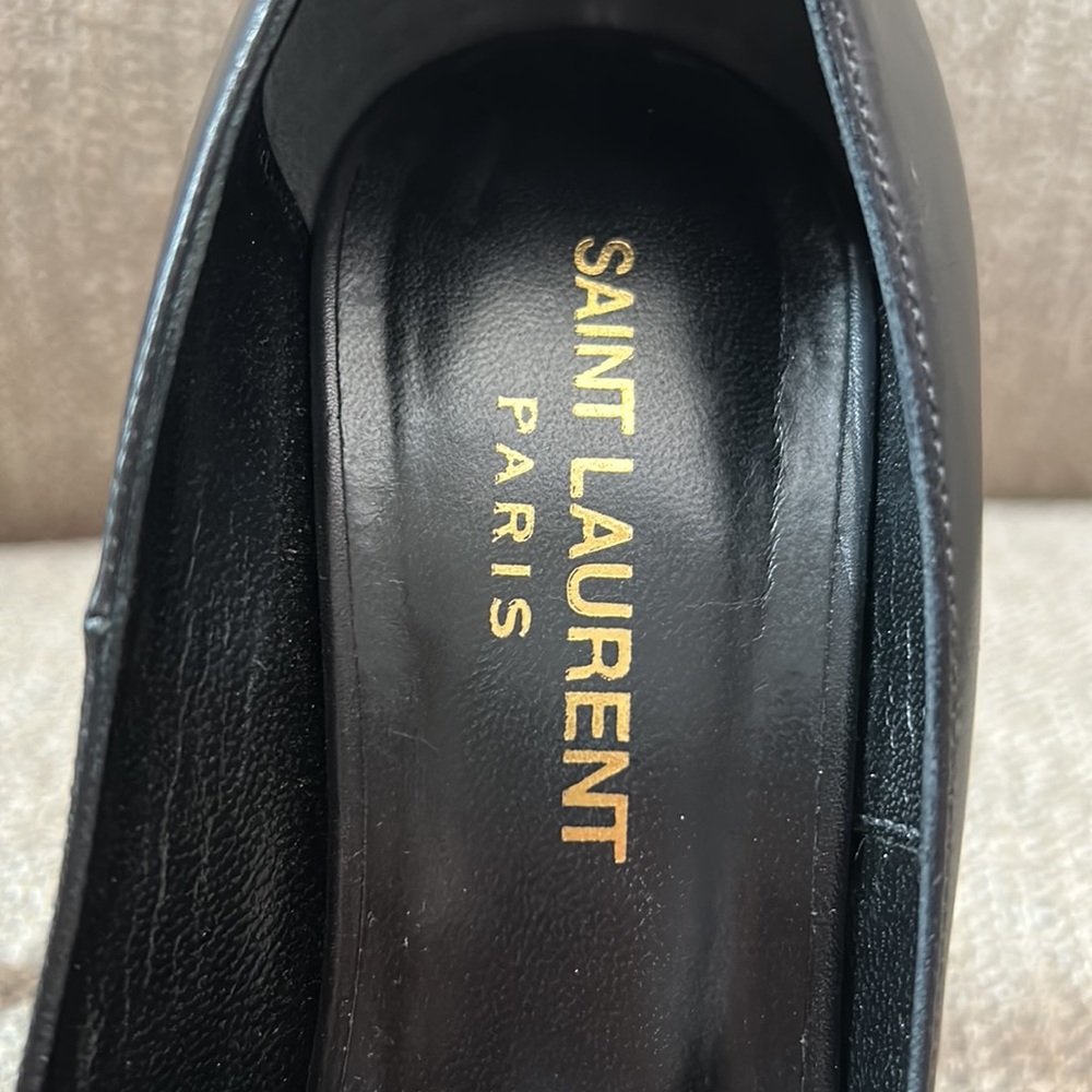 Saint Laurent Platform Pumps With Python Toe Fr36 - image 5